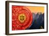 China 10MKm2 Collection - The Door God - Karst Peaks-Philippe Hugonnard-Framed Photographic Print