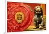 China 10MKm2 Collection - The Door God - Lion-Philippe Hugonnard-Framed Photographic Print