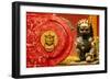 China 10MKm2 Collection - The Door God - Lion-Philippe Hugonnard-Framed Premium Photographic Print