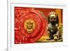 China 10MKm2 Collection - The Door God - Lion-Philippe Hugonnard-Framed Photographic Print