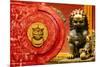 China 10MKm2 Collection - The Door God - Lion-Philippe Hugonnard-Mounted Photographic Print