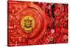 China 10MKm2 Collection - The Door God - Prayer-Philippe Hugonnard-Stretched Canvas