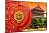 China 10MKm2 Collection - The Door God - Summer Garden-Philippe Hugonnard-Mounted Photographic Print