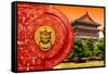 China 10MKm2 Collection - The Door God - Summer Garden-Philippe Hugonnard-Framed Stretched Canvas