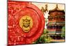 China 10MKm2 Collection - The Door God - Summer Palace-Philippe Hugonnard-Mounted Photographic Print
