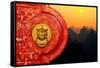 China 10MKm2 Collection - The Door God - Sunset Karts Peaks-Philippe Hugonnard-Framed Stretched Canvas