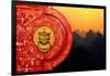 China 10MKm2 Collection - The Door God - Sunset Karts Peaks-Philippe Hugonnard-Framed Photographic Print