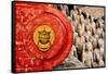 China 10MKm2 Collection - The Door God - Terracotta Army-Philippe Hugonnard-Framed Stretched Canvas