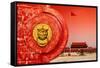 China 10MKm2 Collection - The Door God - Tiananmen Square-Philippe Hugonnard-Framed Stretched Canvas