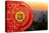 China 10MKm2 Collection - The Door God - Yangshuo Sunset-Philippe Hugonnard-Stretched Canvas