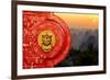 China 10MKm2 Collection - The Door God - Yangshuo Sunset-Philippe Hugonnard-Framed Photographic Print