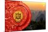 China 10MKm2 Collection - The Door God - Yangshuo Sunset-Philippe Hugonnard-Mounted Photographic Print