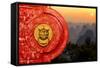 China 10MKm2 Collection - The Door God - Yangshuo Sunset-Philippe Hugonnard-Framed Stretched Canvas