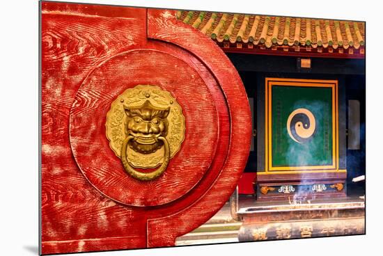 China 10MKm2 Collection - The Door God - Yin Yang-Philippe Hugonnard-Mounted Photographic Print