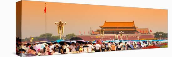 China 10MKm2 Collection - Tiananmen Square - Beijing-Philippe Hugonnard-Stretched Canvas