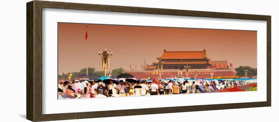 China 10MKm2 Collection - Tiananmen Square - Beijing-Philippe Hugonnard-Framed Photographic Print