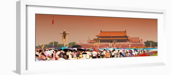 China 10MKm2 Collection - Tiananmen Square - Beijing-Philippe Hugonnard-Framed Photographic Print