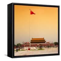 China 10MKm2 Collection - Tiananmen Square-Philippe Hugonnard-Framed Stretched Canvas