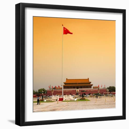 China 10MKm2 Collection - Tiananmen Square-Philippe Hugonnard-Framed Photographic Print