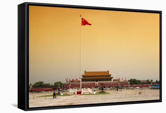 China 10MKm2 Collection - Tiananmen Square-Philippe Hugonnard-Framed Stretched Canvas