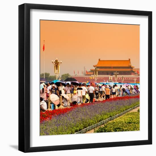 China 10MKm2 Collection - Tiananmen Square-Philippe Hugonnard-Framed Photographic Print