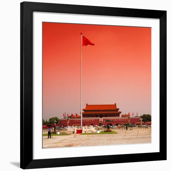 China 10MKm2 Collection - Tiananmen Square-Philippe Hugonnard-Framed Photographic Print