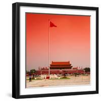 China 10MKm2 Collection - Tiananmen Square-Philippe Hugonnard-Framed Photographic Print