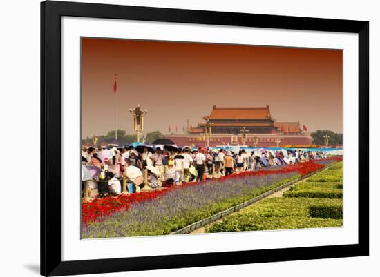 China 10MKm2 Collection - Tiananmen Square-Philippe Hugonnard-Framed Photographic Print