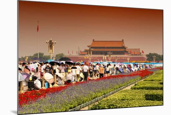 China 10MKm2 Collection - Tiananmen Square-Philippe Hugonnard-Mounted Photographic Print