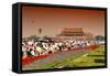 China 10MKm2 Collection - Tiananmen Square-Philippe Hugonnard-Framed Stretched Canvas