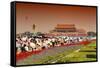 China 10MKm2 Collection - Tiananmen Square-Philippe Hugonnard-Framed Stretched Canvas