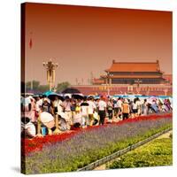 China 10MKm2 Collection - Tiananmen Square-Philippe Hugonnard-Stretched Canvas