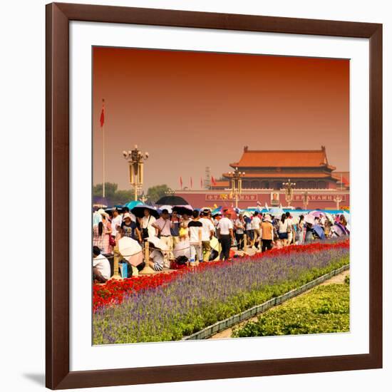 China 10MKm2 Collection - Tiananmen Square-Philippe Hugonnard-Framed Photographic Print