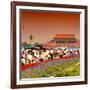 China 10MKm2 Collection - Tiananmen Square-Philippe Hugonnard-Framed Photographic Print