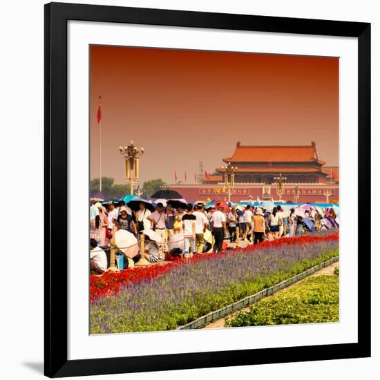 China 10MKm2 Collection - Tiananmen Square-Philippe Hugonnard-Framed Photographic Print