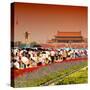 China 10MKm2 Collection - Tiananmen Square-Philippe Hugonnard-Stretched Canvas