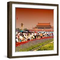 China 10MKm2 Collection - Tiananmen Square-Philippe Hugonnard-Framed Photographic Print