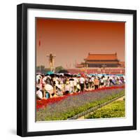 China 10MKm2 Collection - Tiananmen Square-Philippe Hugonnard-Framed Photographic Print