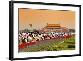 China 10MKm2 Collection - Tiananmen Square-Philippe Hugonnard-Framed Photographic Print