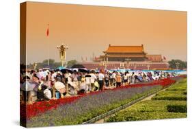 China 10MKm2 Collection - Tiananmen Square-Philippe Hugonnard-Stretched Canvas