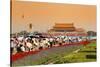 China 10MKm2 Collection - Tiananmen Square-Philippe Hugonnard-Stretched Canvas