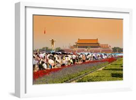 China 10MKm2 Collection - Tiananmen Square-Philippe Hugonnard-Framed Photographic Print