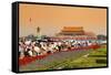 China 10MKm2 Collection - Tiananmen Square-Philippe Hugonnard-Framed Stretched Canvas