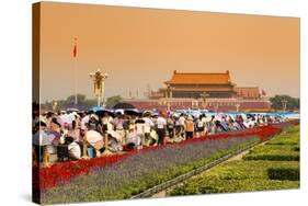 China 10MKm2 Collection - Tiananmen Square-Philippe Hugonnard-Stretched Canvas