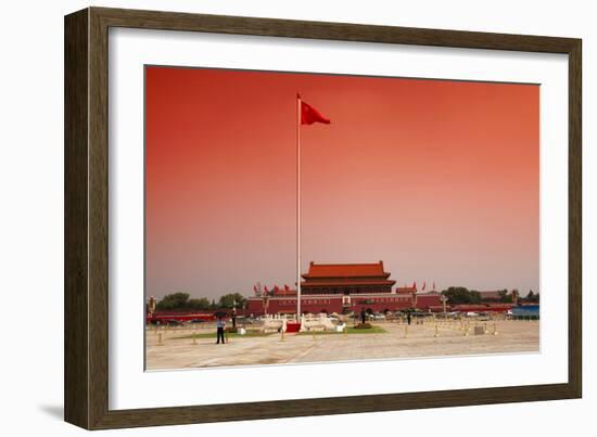 China 10MKm2 Collection - Tiananmen Square-Philippe Hugonnard-Framed Photographic Print