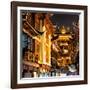 China 10MKm2 Collection - Traditional Architecture in Yuyuan Garden at night - Shanghai-Philippe Hugonnard-Framed Photographic Print