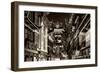 China 10MKm2 Collection - Traditional Architecture in Yuyuan Garden at night - Shanghai-Philippe Hugonnard-Framed Photographic Print