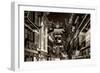 China 10MKm2 Collection - Traditional Architecture in Yuyuan Garden at night - Shanghai-Philippe Hugonnard-Framed Photographic Print