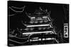 China 10MKm2 Collection - Traditional Architecture in Yuyuan Garden at night - Shanghai-Philippe Hugonnard-Stretched Canvas