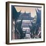 China 10MKm2 Collection - Traditional Architecture in Yuyuan Garden - Shanghai-Philippe Hugonnard-Framed Photographic Print